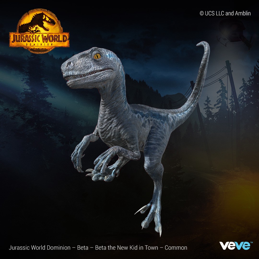 NFT project preview for VeVe - Jurassic World Dominion —Beta